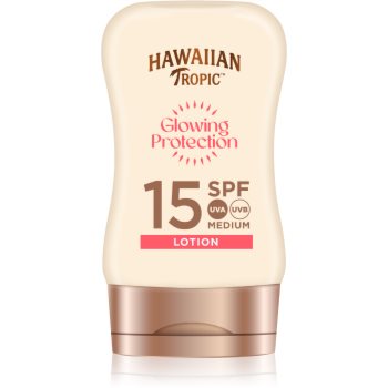 Hawaiian Tropic Glowing Protection Mini cremă pentru plaja SPF 15 - imagine 2